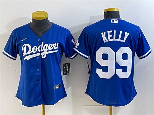 Youth Los Angeles Dodgers #99 Joe Kelly Blue Stitched Baseball Jersey->mlb youth jerseys->MLB Jersey